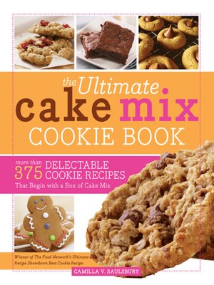 cover image of The Ultimate Cake Mix Cookie Book